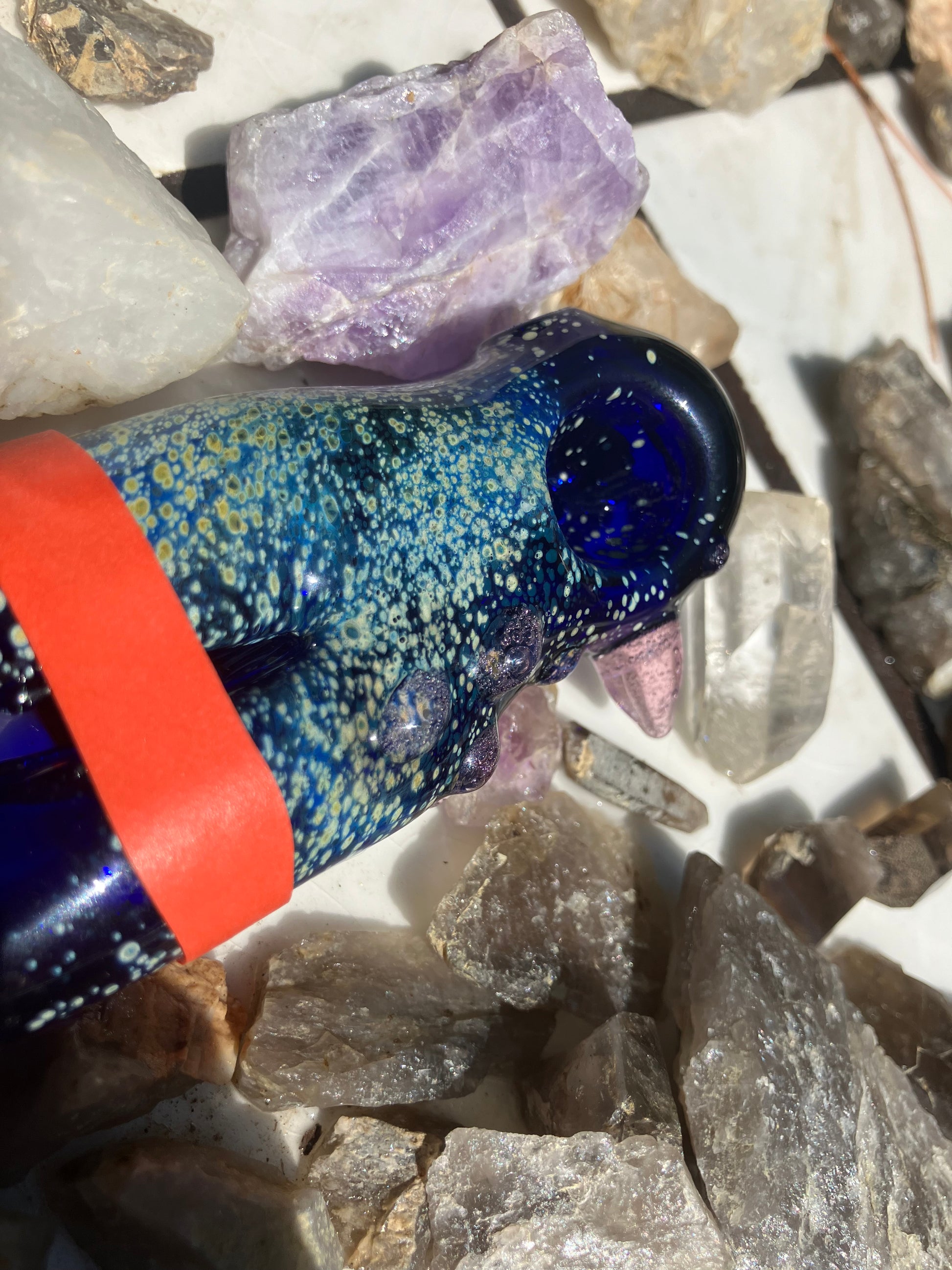 Blue Lobster Claw with Gems