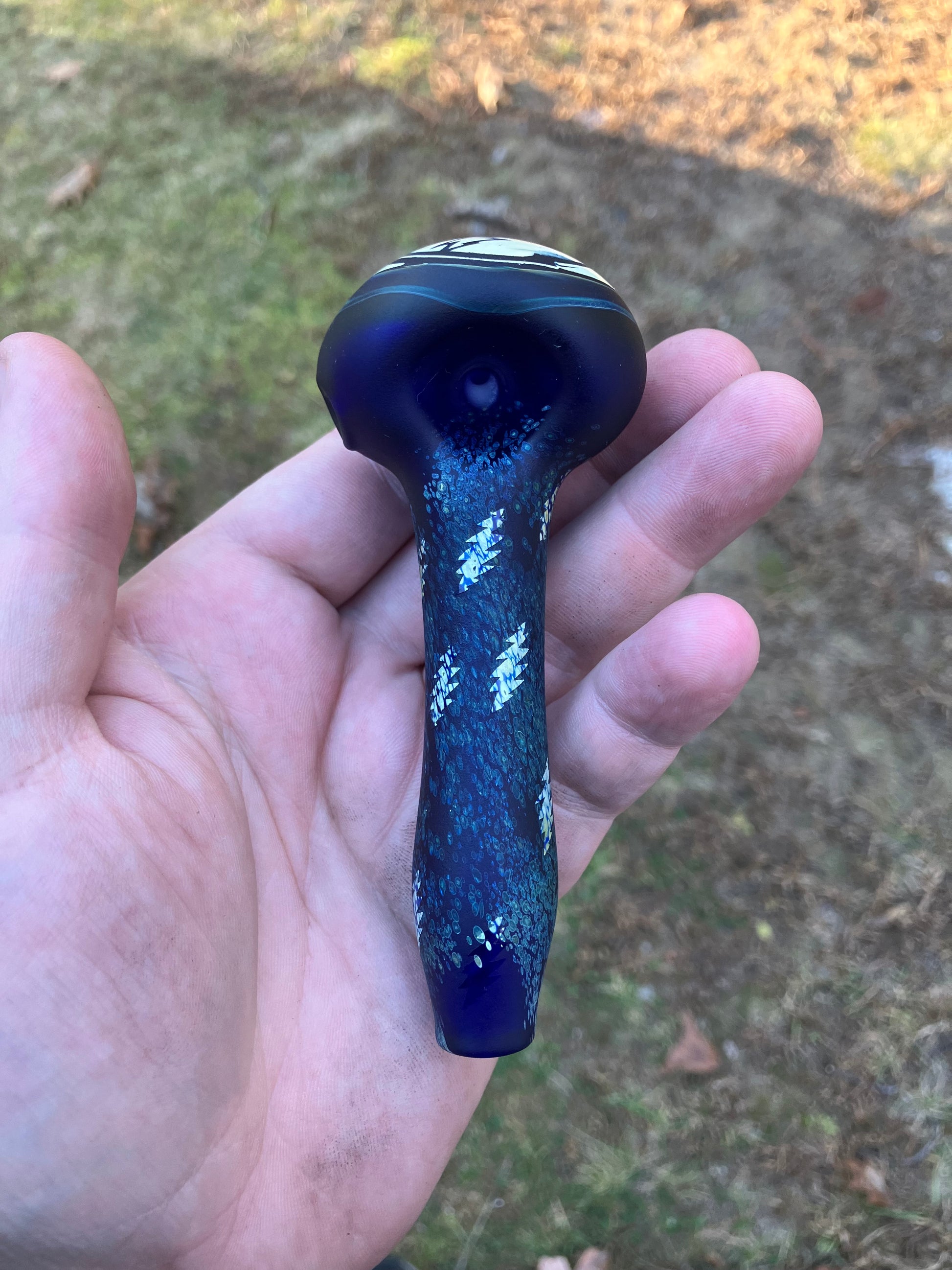 Stealie with Lightning Bolts Spoon